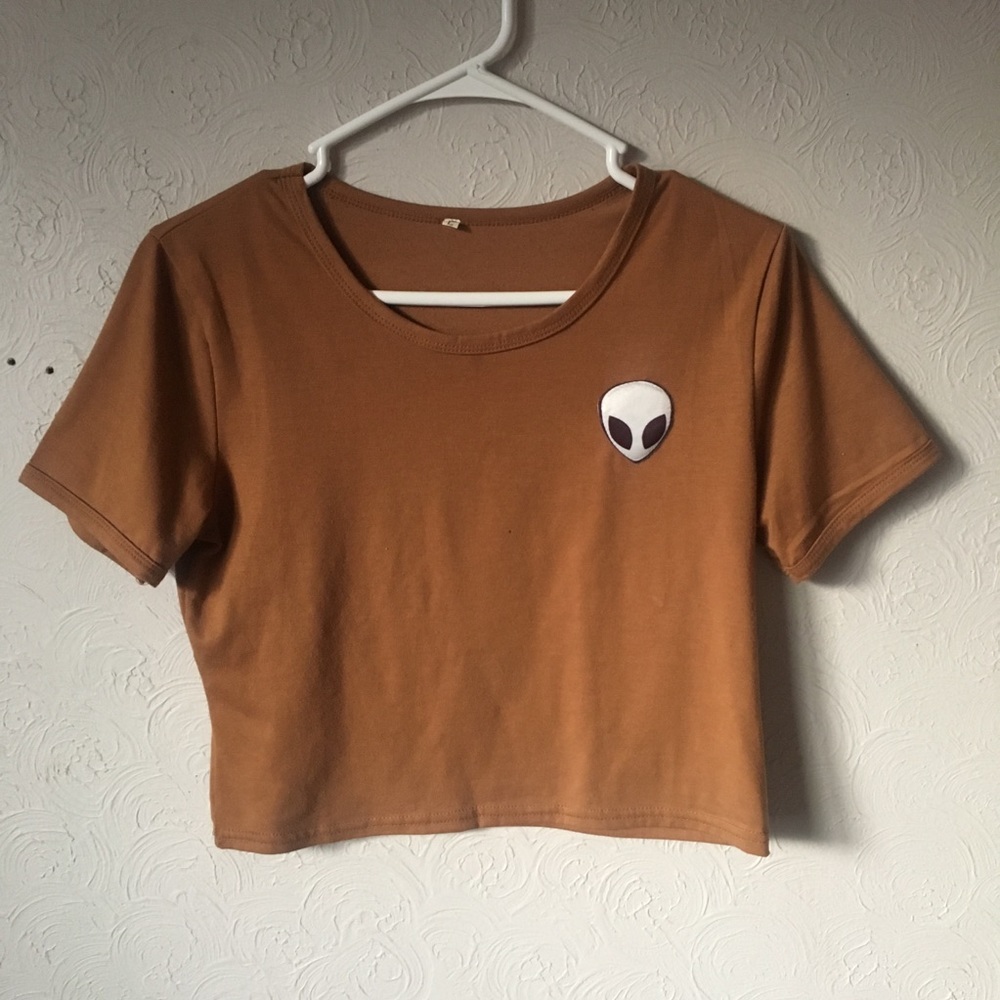 alien crop top